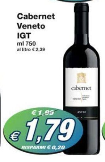 Prix Quality Cabernet Veneto IGT ml 750 offerta