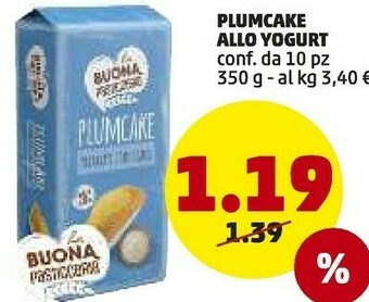PENNY Plumcake Allo Yogurt offerta