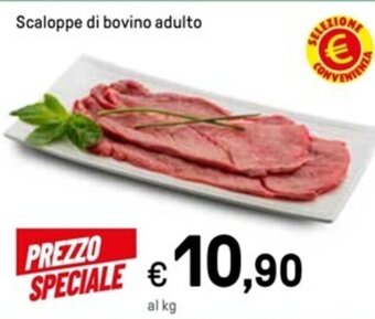 Iper La Grande Scaloppe di bovino adulto offerta