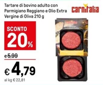 Iper La Grande Tartare di bovino adulto 210 g offerta