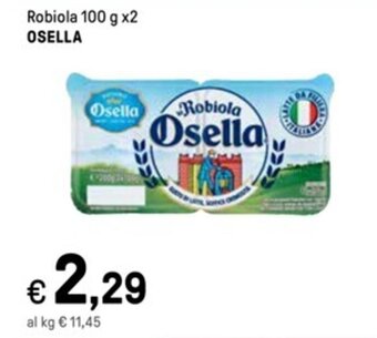 Robiola 100 g x2 OSELLA