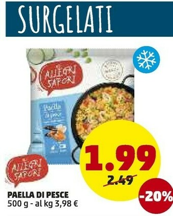 PENNY Paella Di Pesce offerta