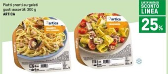 Iper La Grande Piatti pronti surgelati gusti assortiti 300 g ARTICA offerta