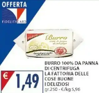I deliziosi Burro 100% Da Panna Di Centrifuga 250 G(ml)