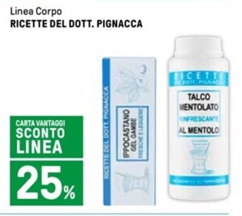 Iper La Grande Linea Corpo RICETTE DEL DOTT. PIGNACCA offerta