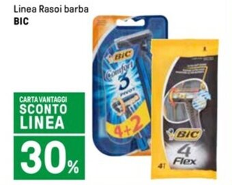 Iper La Grande Linea Rasoi barba BIC offerta