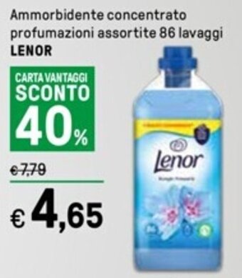 Iper La Grande Ammorbidente concentrato profumazioni assortite 86 lavaggi LENOR offerta