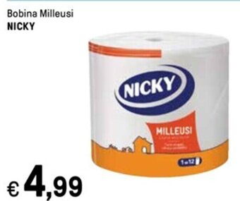 Iper La Grande Bobina Milleusi NICKY offerta
