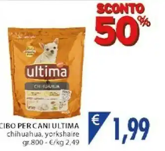 Mercatò Ultima Cibo Per Cani offerta