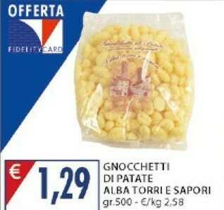 Alba Torri E Sapori Gnocchetti Di Patate
