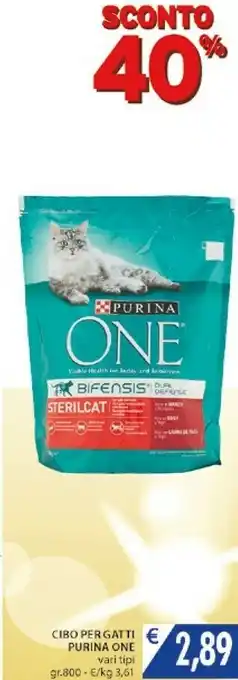 Mercatò Purina Cibbo Per Gatti One offerta