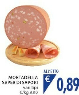 Mercatò Saper di sapori Mortadella offerta