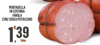 MORTADELLA IN COTENNA FAVOLA CON/SENZA PISTACCHIO