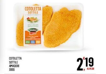 Despar COTOLETTA SOTTILE AMADORI 300G offerta