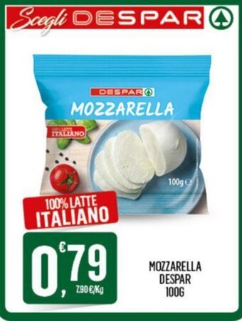 Despar MOZZARELLA DESPAR 100g offerta