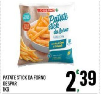 Despar PATATE STICK DA FORNO DESPAR 1 kg offerta