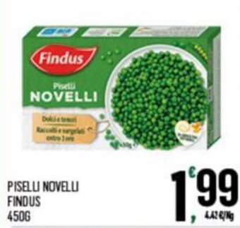 Despar PISELLI NOVELLI FINDUS 450g offerta