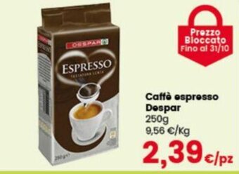 Despar Caffè espresso Despar 250 g offerta