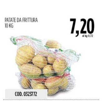 Carico Cash & Carry PATATE DA FRITTURA 10 KG offerta