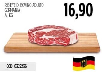 Carico Cash & Carry RIB EYE DI BOVINO ADULTO GERMANIA AL KG offerta