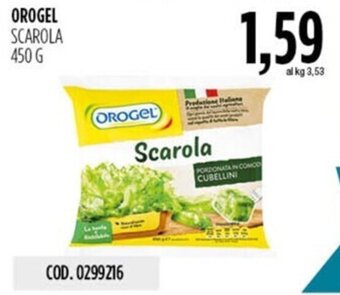 Carico Cash & Carry OROGEL SCAROLA 450 G offerta