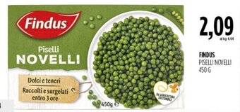 Carico Cash & Carry FINDUS PISELLI NOVELLI 450 G offerta