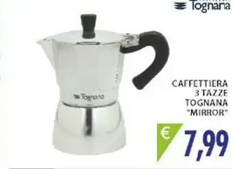 Tognana porcellane Caffettiera 3 Tazze
