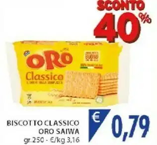Mercatò Saiwa Oro Classico 250 G(ml) offerta
