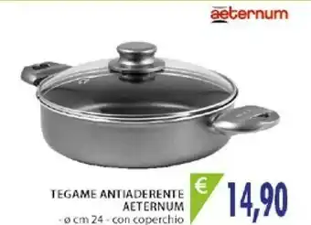 Mercatò Aeternum Tegame Antiaderente Con Coperchio offerta