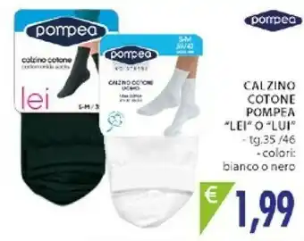 Pompea Calzino Cotone
