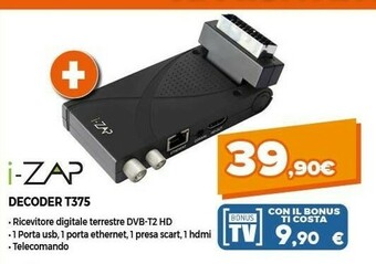 Expert I-ZAP Decoder T375 offerta