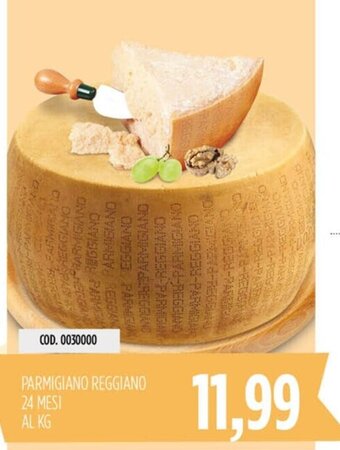 Carico Cash & Carry PARMIGIANO REGGIANO 24 MESI AL KG offerta