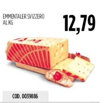 Carico Cash & Carry EMMENTALER SVIZZERO AL KG offerta