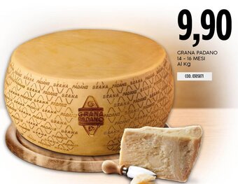 Carico Cash & Carry GRANA PADANO 14 - 16 MESI Al Kg offerta