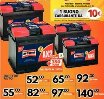 Orizzonte Arexons AX5 Batteria Per Auto offerta