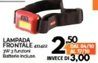 Lampada Frontale