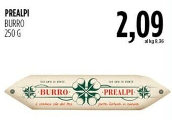Carico Cash & Carry PREALPI BURRO 250 G offerta