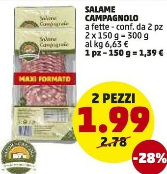 PENNY Salame Campagnolo offerta