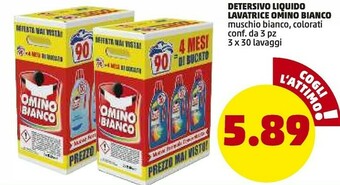PENNY Omino Bianco Detersivo Liquido Lavatrice offerta
