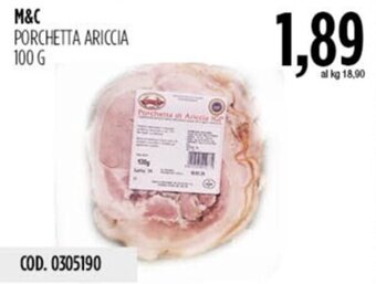 M&C PORCHETTA ARICCIA 100 G