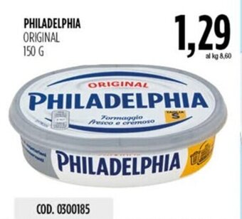 Carico Cash & Carry PHILADELPHIA ORIGINAL 150 G offerta