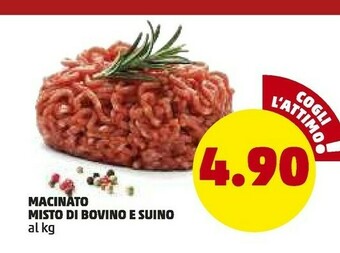 PENNY Macinato Misto Di Bovino E Suino offerta