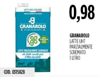 GRANAROLO LATTE UHT PARZIALMENTE SCREMATO 1 UTRO