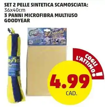 Set 2 Pelle Sintetica Scamosciata