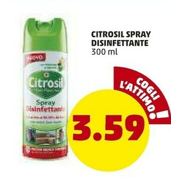 PENNY Citrosil Spray Disinfettante offerta