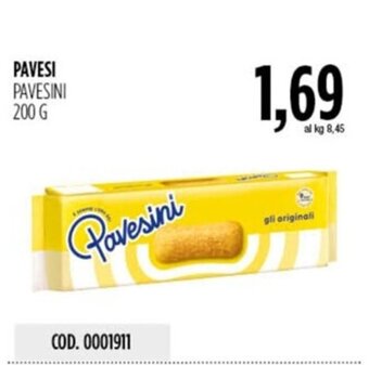 Carico Cash & Carry PAVESI PAVESINI 200 G offerta