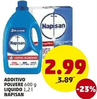 PENNY Napisan Additivo Polvere / Liquido offerta
