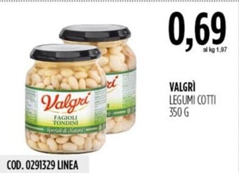 Carico Cash & Carry VALGRI LEGUMI COTTI 350 G offerta