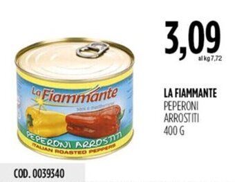 Carico Cash & Carry LA FIAMMANTE PEPERONI ARROSTITI 400 G offerta