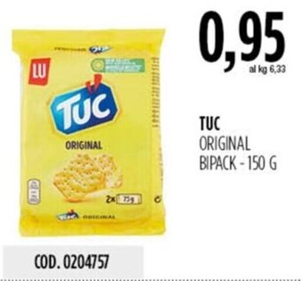 Carico Cash & Carry TUC ORIGINAL BIPACK-150 G offerta